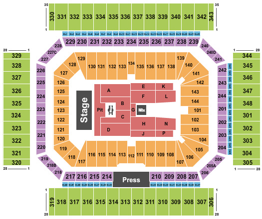 Alamodome The Mars Volta Seating Chart
